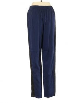 Anthropologie Blue Rococo High Rise Relaxed Pants