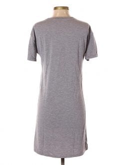Fabletics Gray Jersey Modal Shirtdress Casual Dress