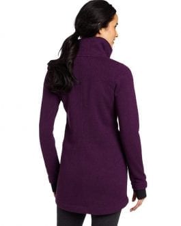 Lolë Purple Saunter 2 Cardigan Activewear Outerwear