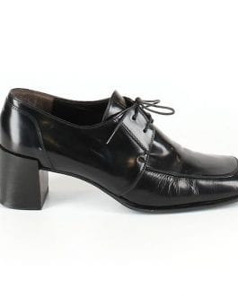 Richard Tyler Italy Vintage Patent Leather Oxford Style Flats