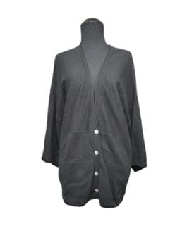 J. Jill Kimono Pure Cashmere Blend Mother Of Pearl Buttons Cardigan