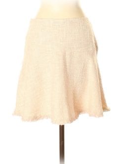 Mango Pink Tweed Skirt