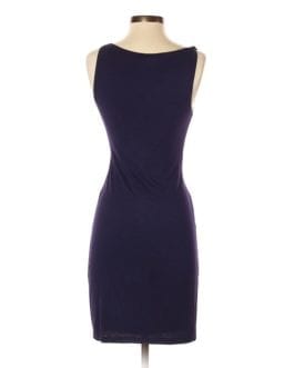 Velvet by Graham & Spencer Ruched Faux Wrap Modal Casual Dress Sz S