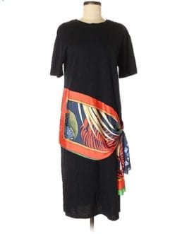 Zara Black/Orange/Blue/Green W W&b Collection Casual Maxi Dress