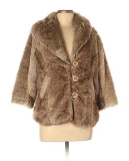 Pins and Needles Tan Brown Faux Coat  Size: 8 (M)