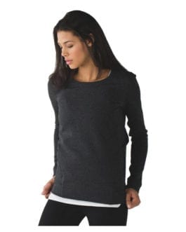 Lululemon &go Endeaver Cut-out Sweatshirt Activewear Top