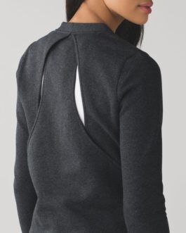 Lululemon &go Endeaver Cut-out Sweatshirt Activewear Top