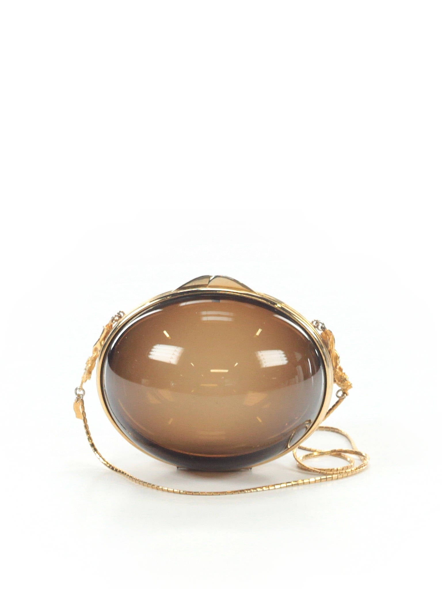 Judith Leiber Faberge Original Bow Museum Egg Minaudiere Purse Shoulder Bag