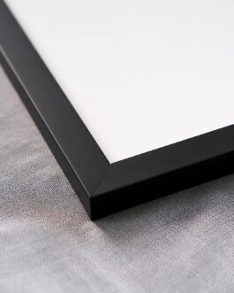 30×30 Frame Black Solid Wood Picture Square Frame