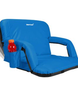 Extra Wide Stadium Seats with Back Support Deluxe Foldable Stadium Chairs