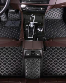 Car Floor Mats Fit for Hummer H3 2005-2010,All-Weather Protection Luxury Leather Car Mats