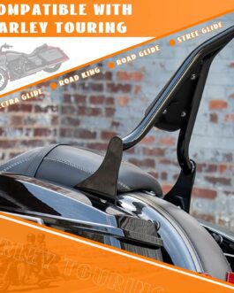 Sissy Bar For Harley Davidson Touring 28″ Detachable Rear Passenger Backrest