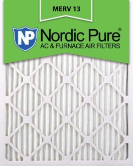 Nordic Pure 20x24x1 (19 1/2 x 23 7/16 x 3/4) Pleated MERV 13 Air Filters 6 Pack
