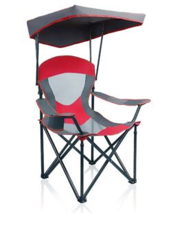 Alpha Camp Folding Mesh Canopy Camping Chair