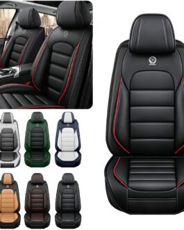 Car Seat Covers for Toyota C-HR 2018-2023,Waterproof Soft Breathable PU Leather