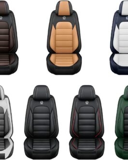 Car Seat Covers for Toyota C-HR 2018-2023,Waterproof Soft Breathable PU Leather